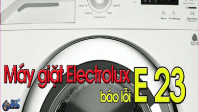 Máy Giặt Electrolux Báo Lỗi E23 – Hướng dẫn cách sửa chữa